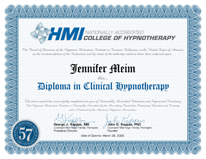 Diploma in Hypnotherapy